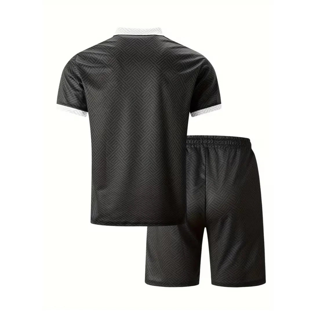 Herren Sport Sommer-Set mit T-Shirt und Shorts